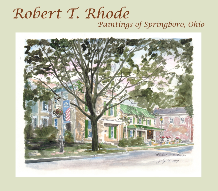 Paintings of Springboro, Ohio, by Robert T. Rhode